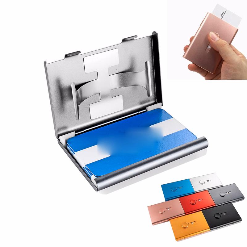 Portable Business Card Holder Wallet