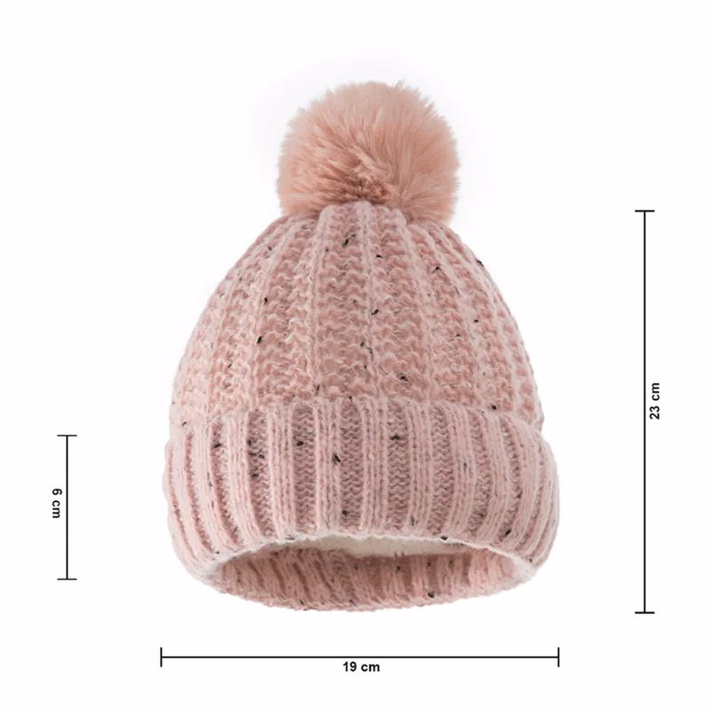 Ineffable Acrylic Beanies w/ Pom
