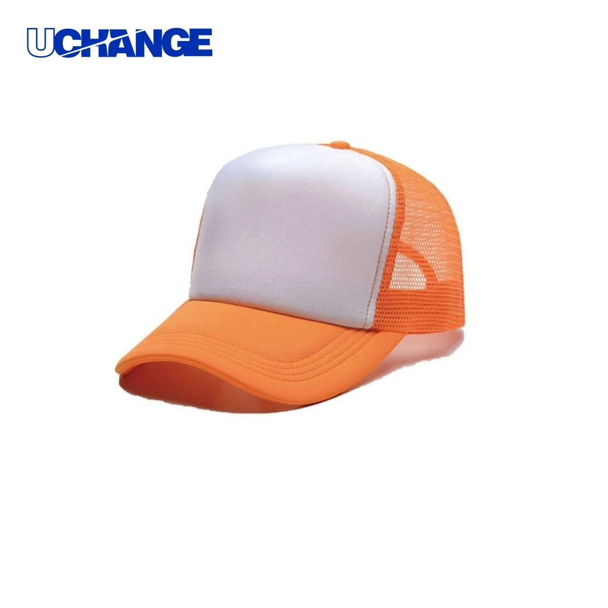 Polyester Cotton Mesh Back Baseball Cap Headwear 10.5" x 7.5" x 5.3" 1