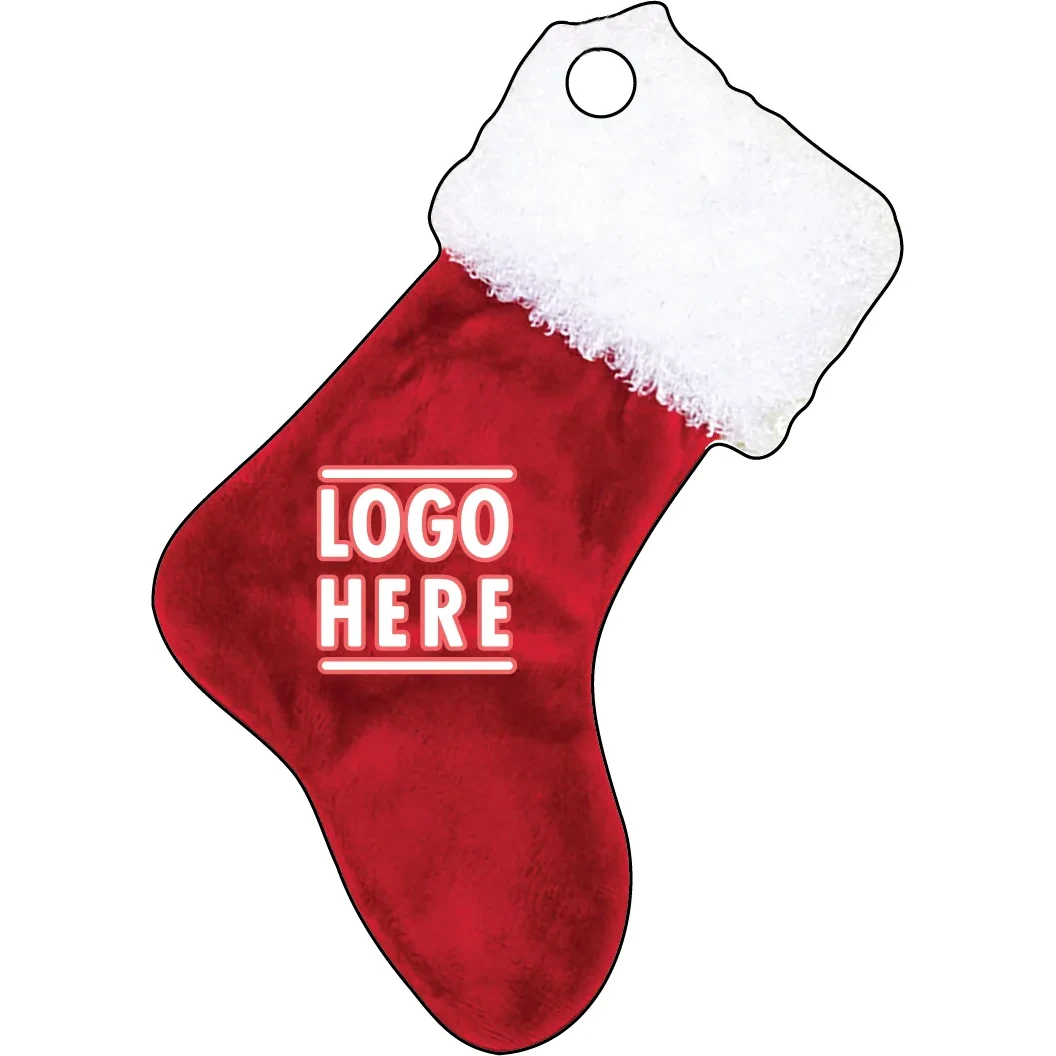 1/4" Recycled Wood Ornaments-Stocking 1