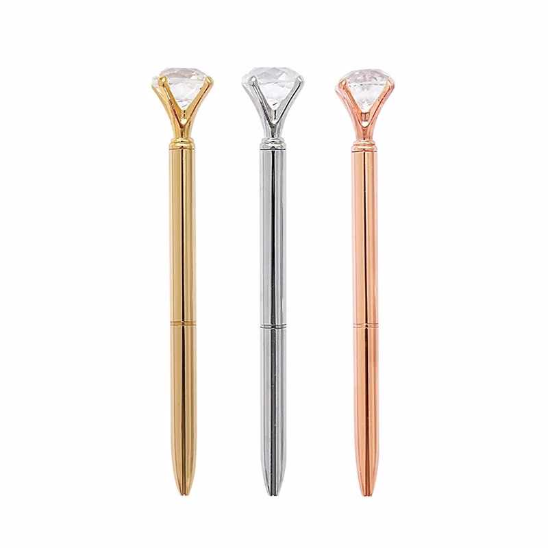 Ballpoint Pen With Beautiful Diamond