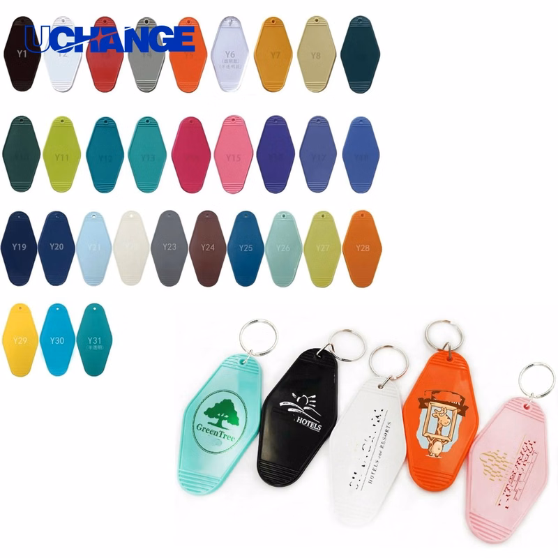 Vintage Retro Key Tag