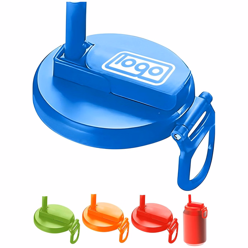 Can Lids W/ Straw