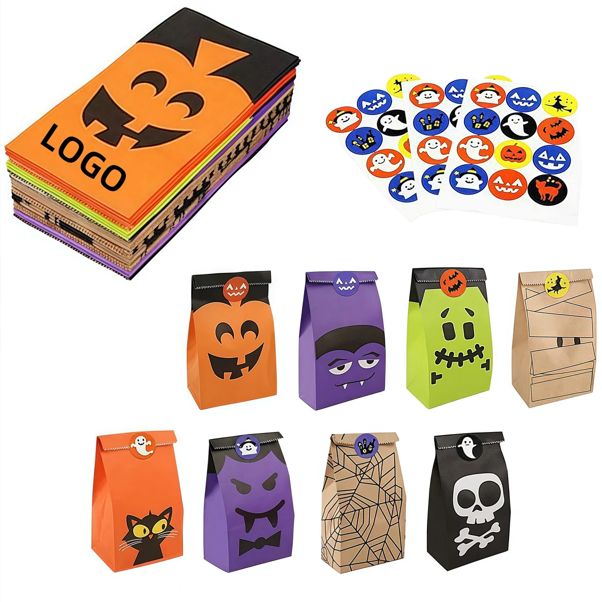 Halloween Trick or Treat Goody Gags Gift Bags 1