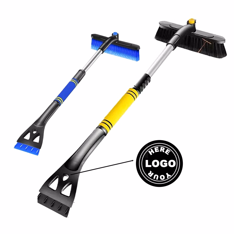 25 inch Snow Brush and Detachable Ice Scraper