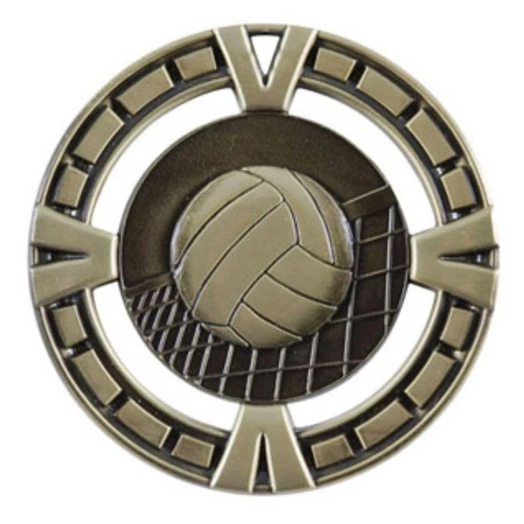 2-1/2" Volleyball BG Medal 1