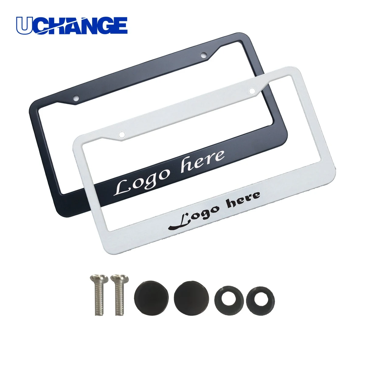 Easy-to-Install Stainless Steel License Plate Frame 1