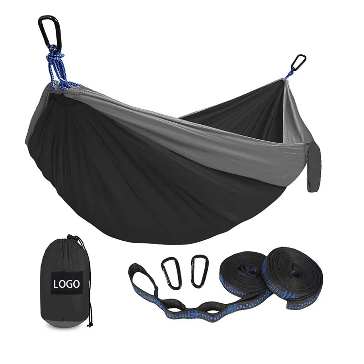 Hammock Double & Single Portable Hammocks/2 Tree Straps 1
