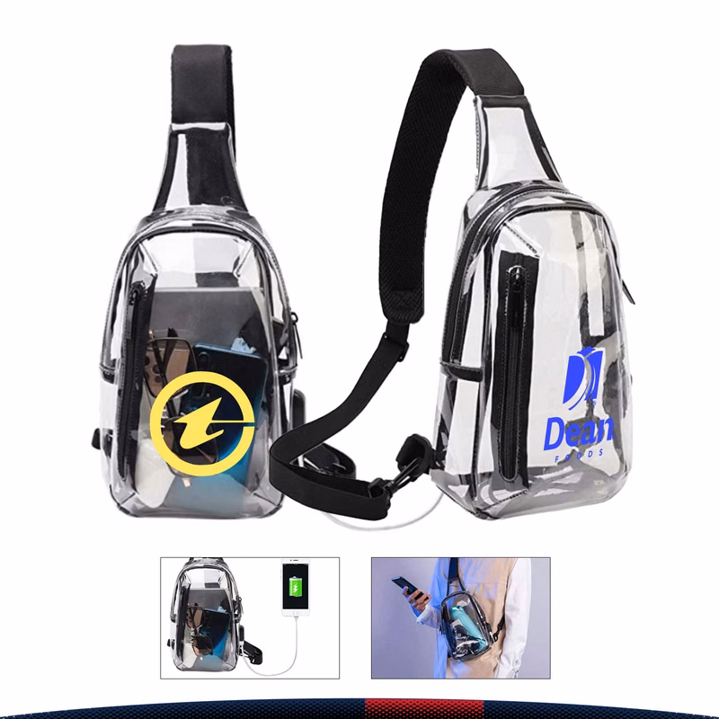 Yuxi PVC Sling Bag