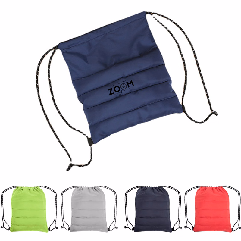 Packable Puffy Nylon Cinch Sack