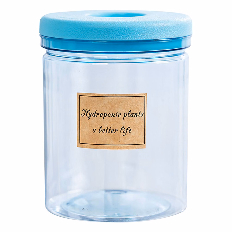 Transparent Plastic Hydroponic Planter