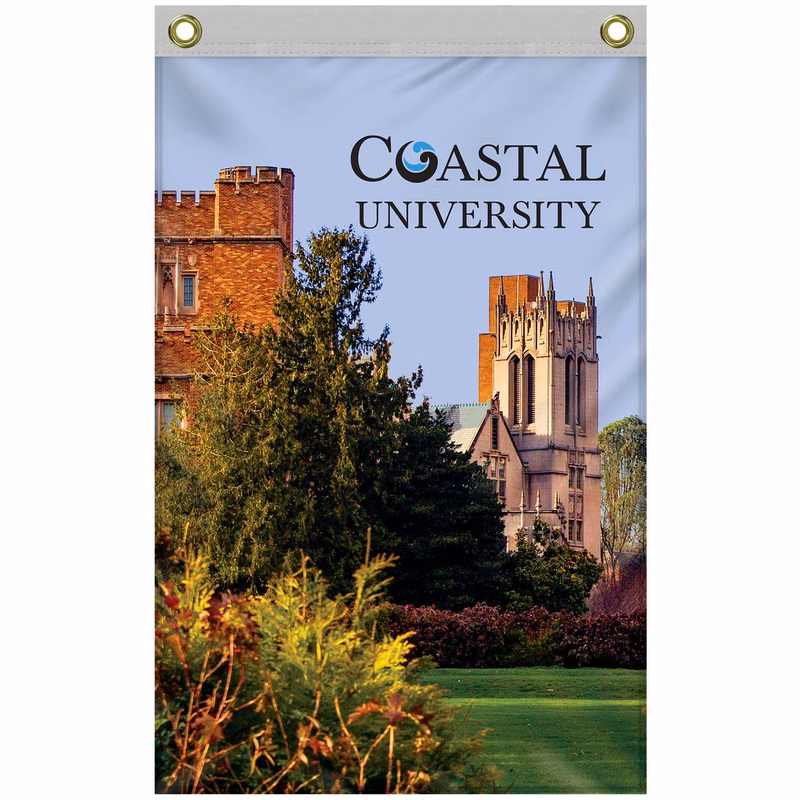 2' x 3' Standard Single Reverse Knitted Polyester Vertical Banners