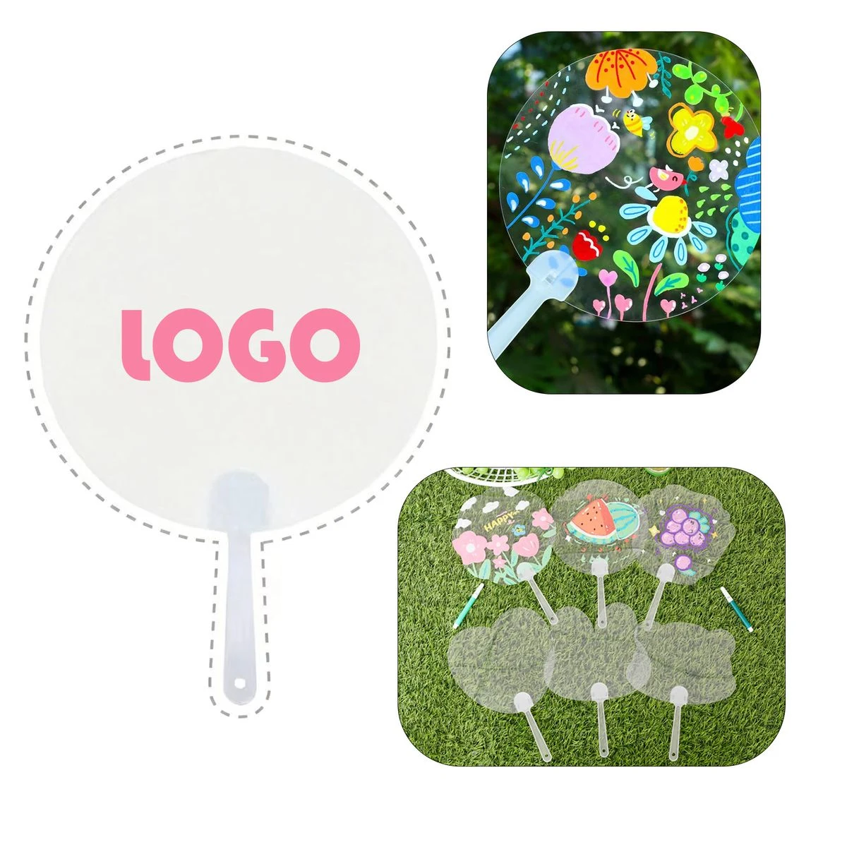 Blank Hand Fan 1