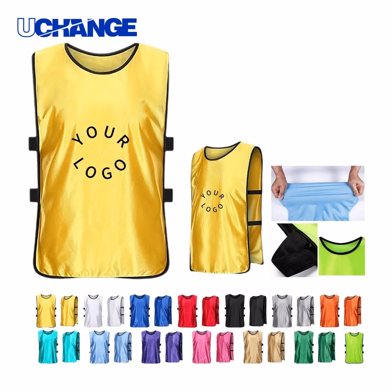 Polyester Workwear Vest with Adjustable Straps for Job Sites