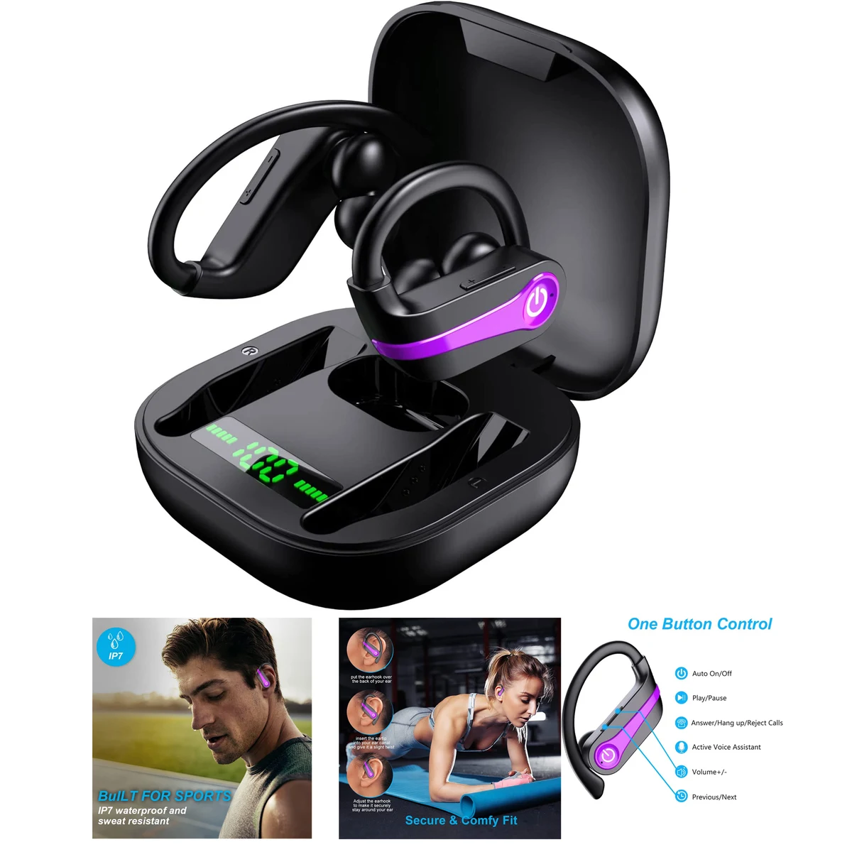 Sport Headphones with Charging Case 1