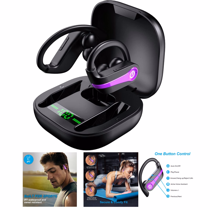 Sport Headphones with Charging Case
