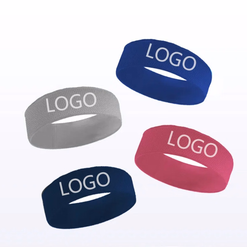 Sweat Absorbing Red Sweatband