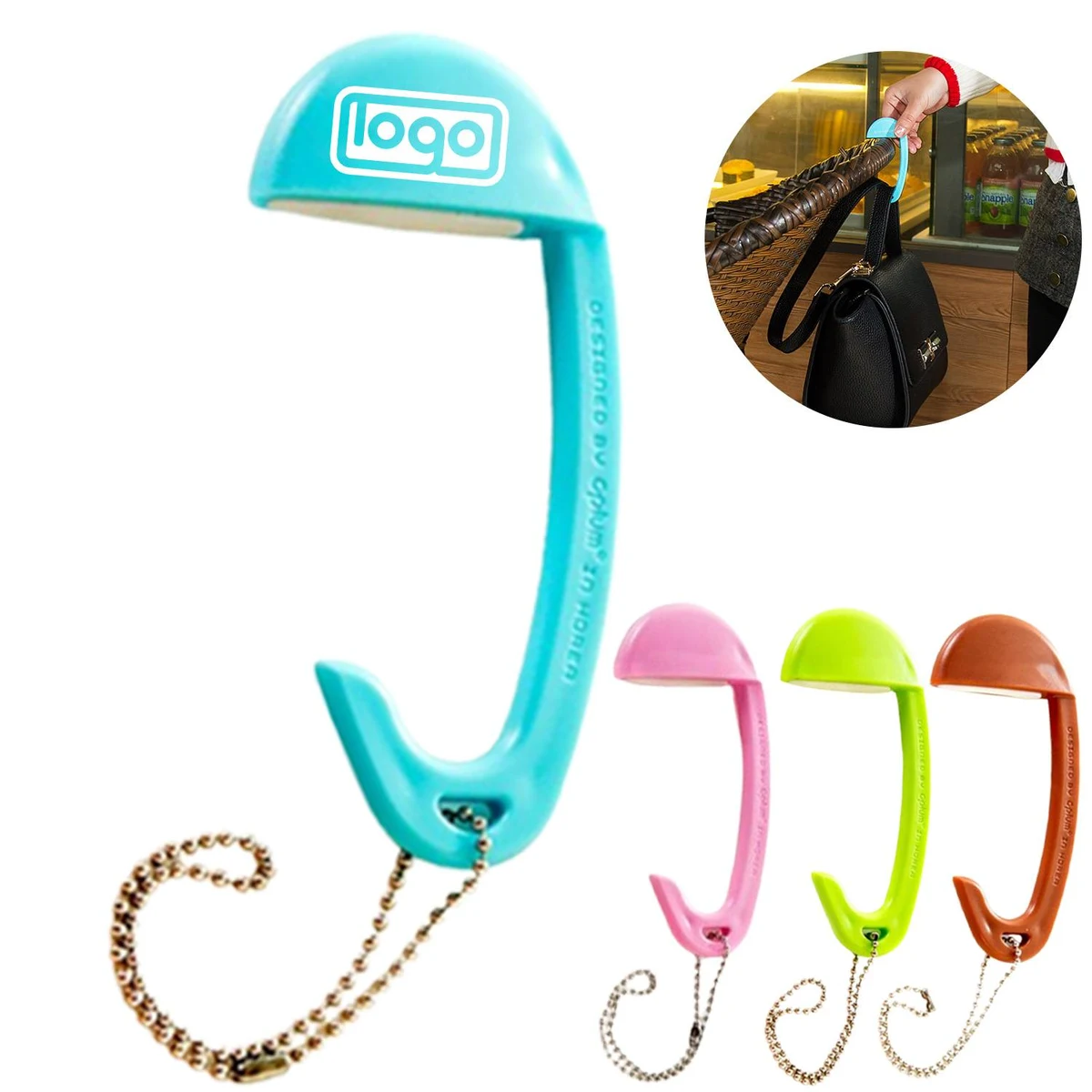 Plastic Tabletop Bag Hanger 1