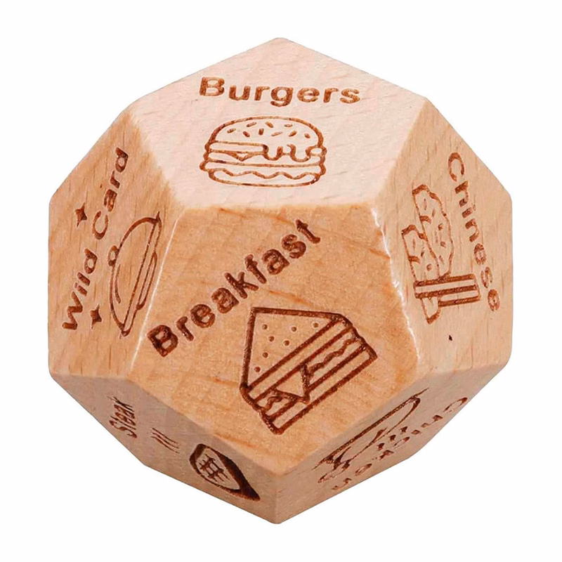 1 1/8"Food Decision Dice