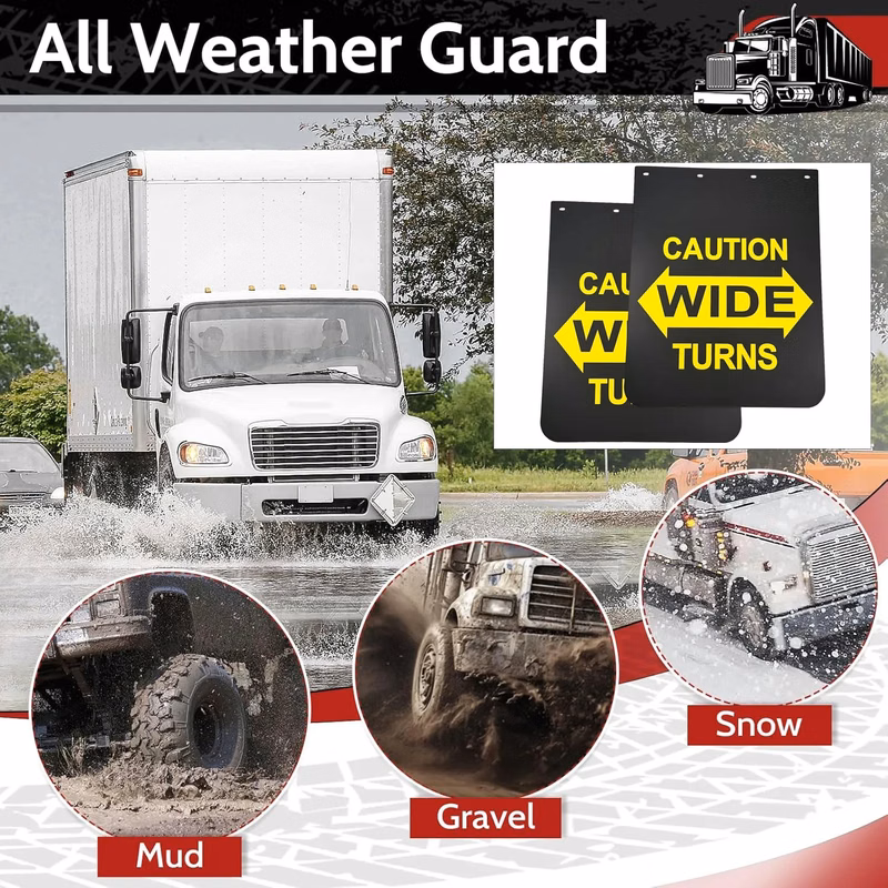 Semi Truck Mud Flaps 24" x 30"