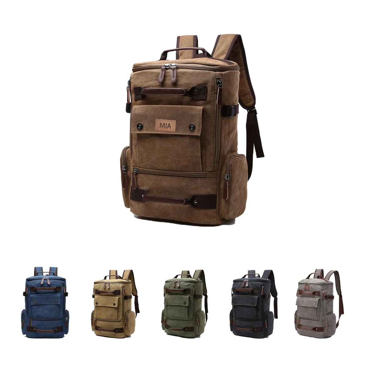 Travel Duffle Canvas Backpack 1