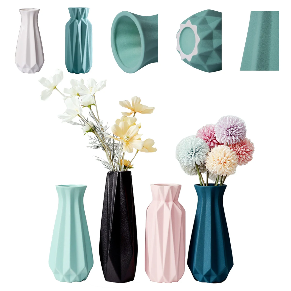Ceramic Fluted Vase 1