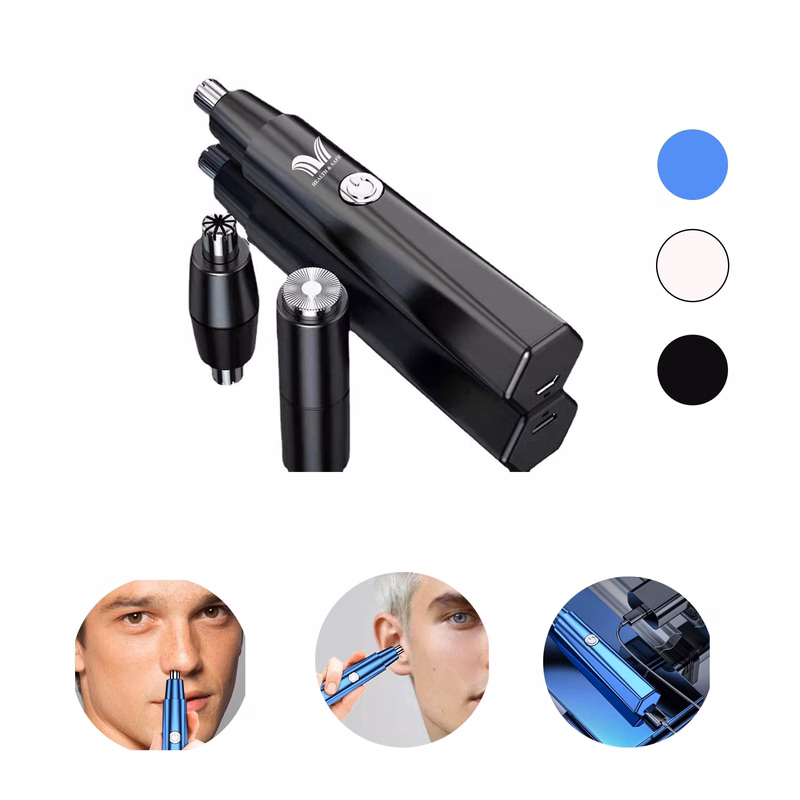 Ear and Nose Hair Trimmer Clipper Painless Eyebrow Facial