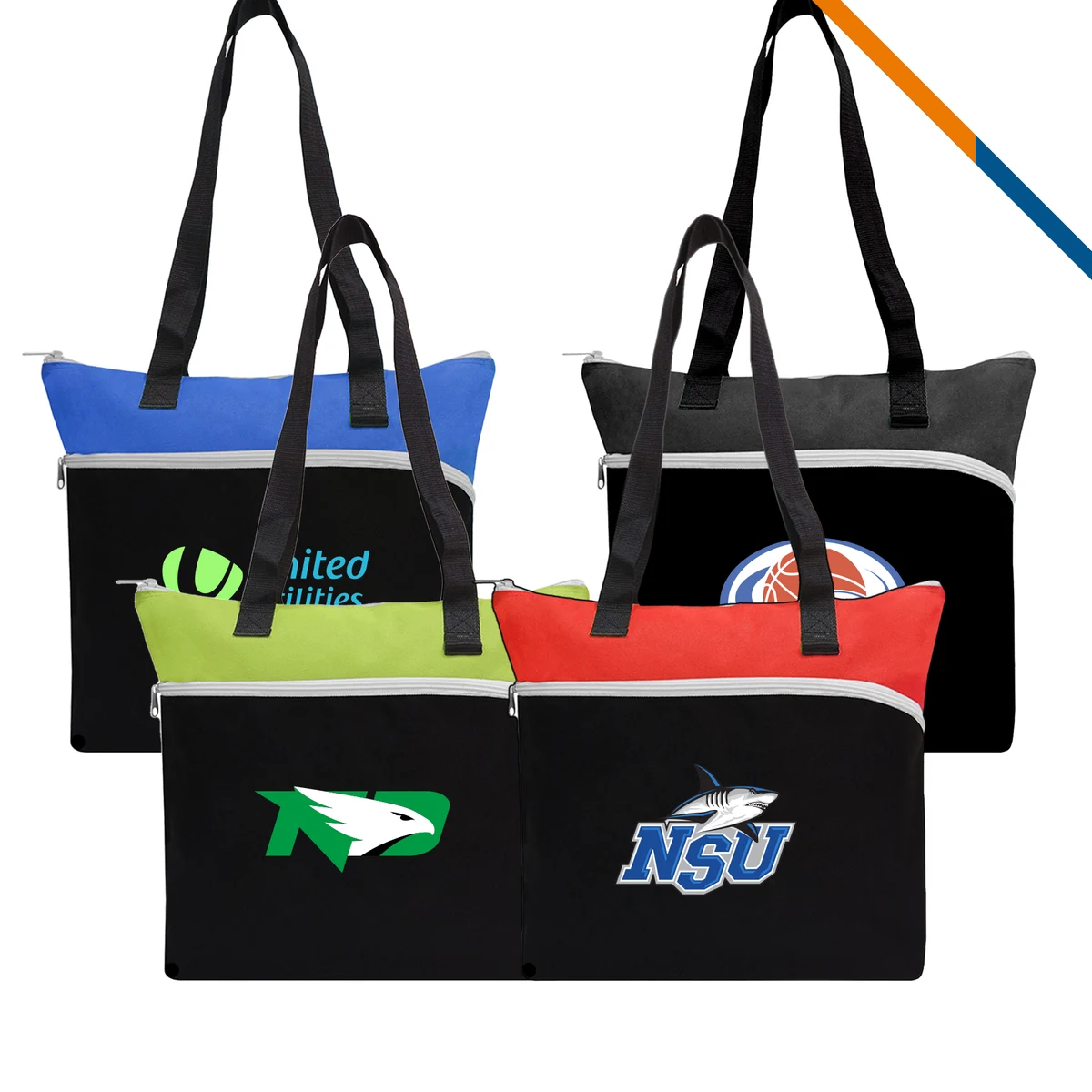 Plasm Tote Bag, custom tote bag with logo imprint 1
