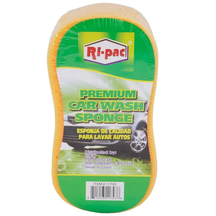 Car Wash Sponge Yellow 1