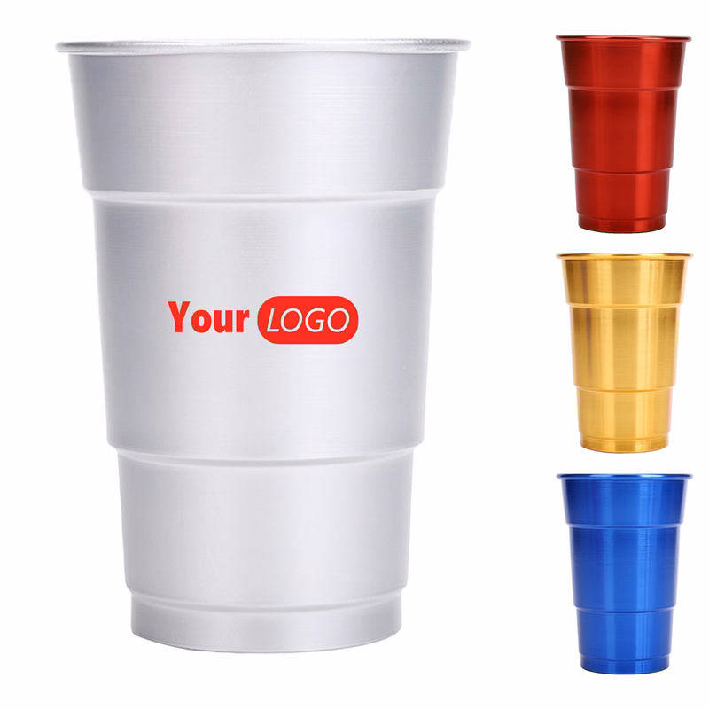 Reusable Aluminum Drinking Cup 16oz