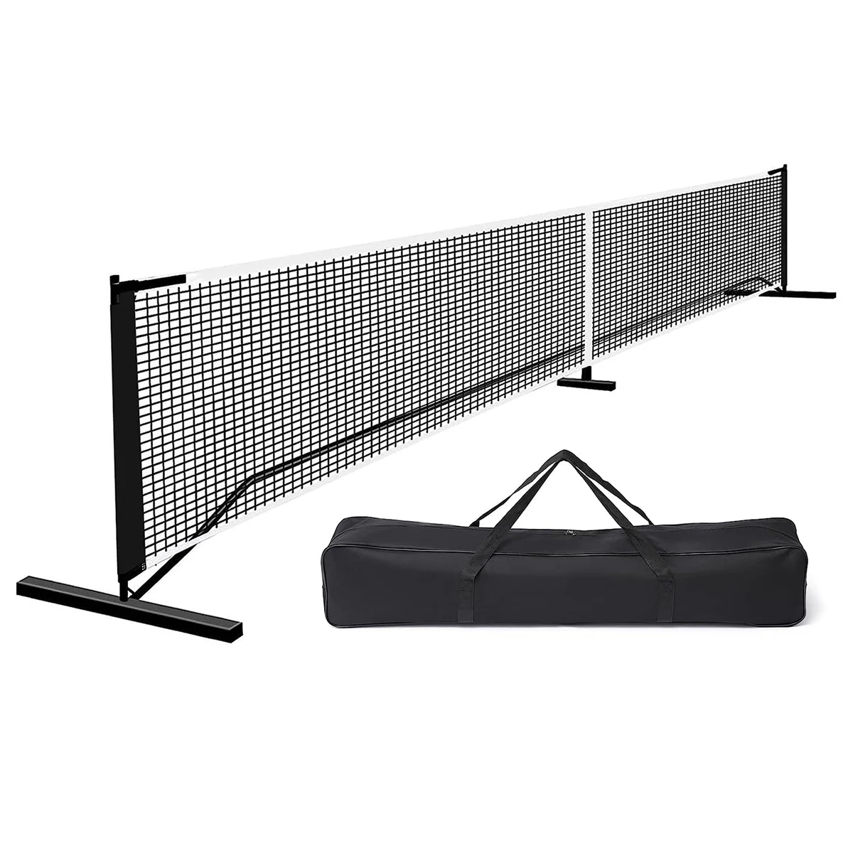 Pickleball Rack w/ Iron Stand & Carrying Bag 1