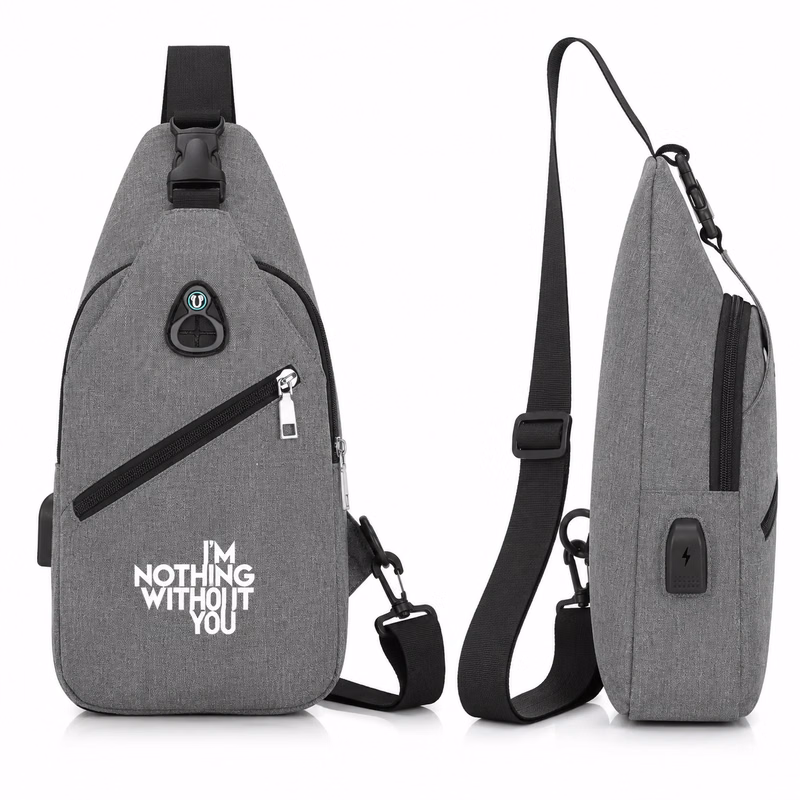 Stylish Crossbody Sling Backpack ( 13" X 6.5" X 2.5" )