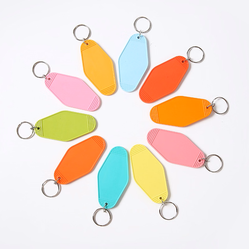 Retro Motel Key Tag
