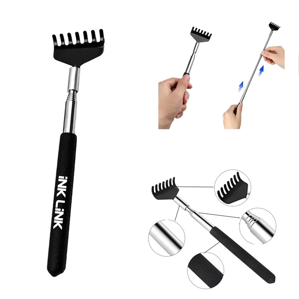 Portable Stainless Steel Telescoping Back Scratcher 1