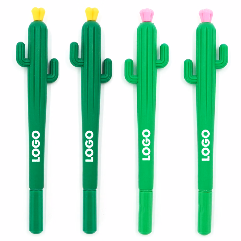 Cartoon Cactus Shape Pen