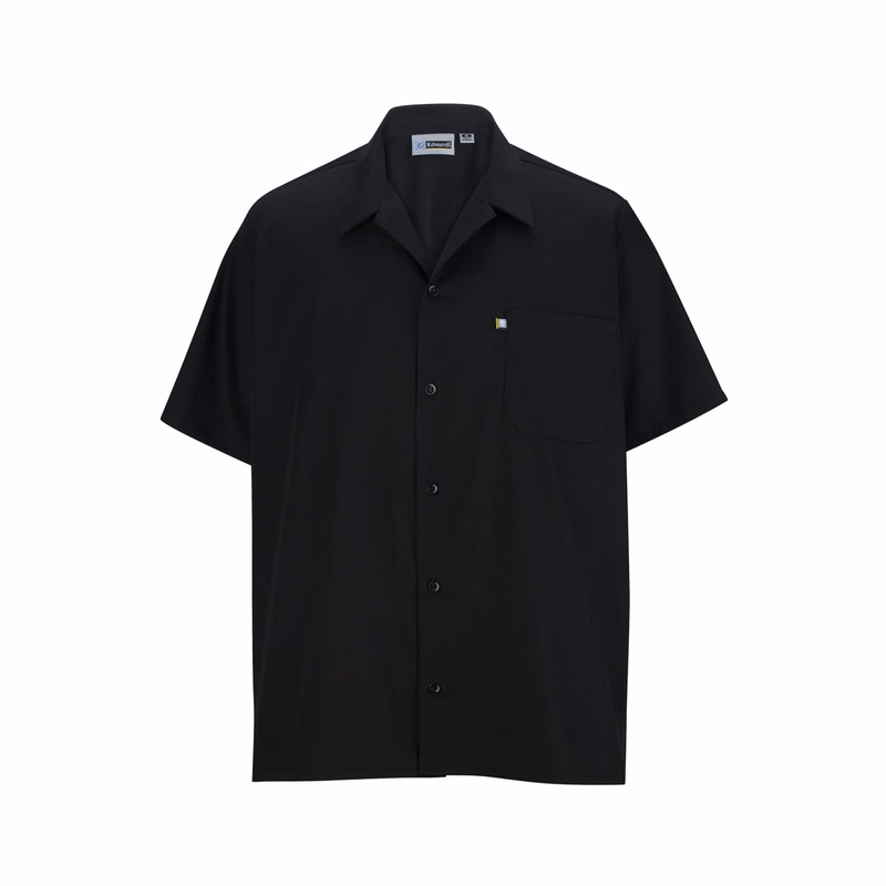 Button Front Shirt With Mesh Back