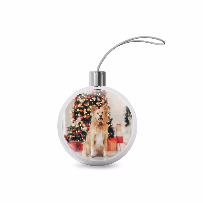 Custom Christmas Bauble Ornaments – Personalized Photo Keepsakes for Holiday Gifting