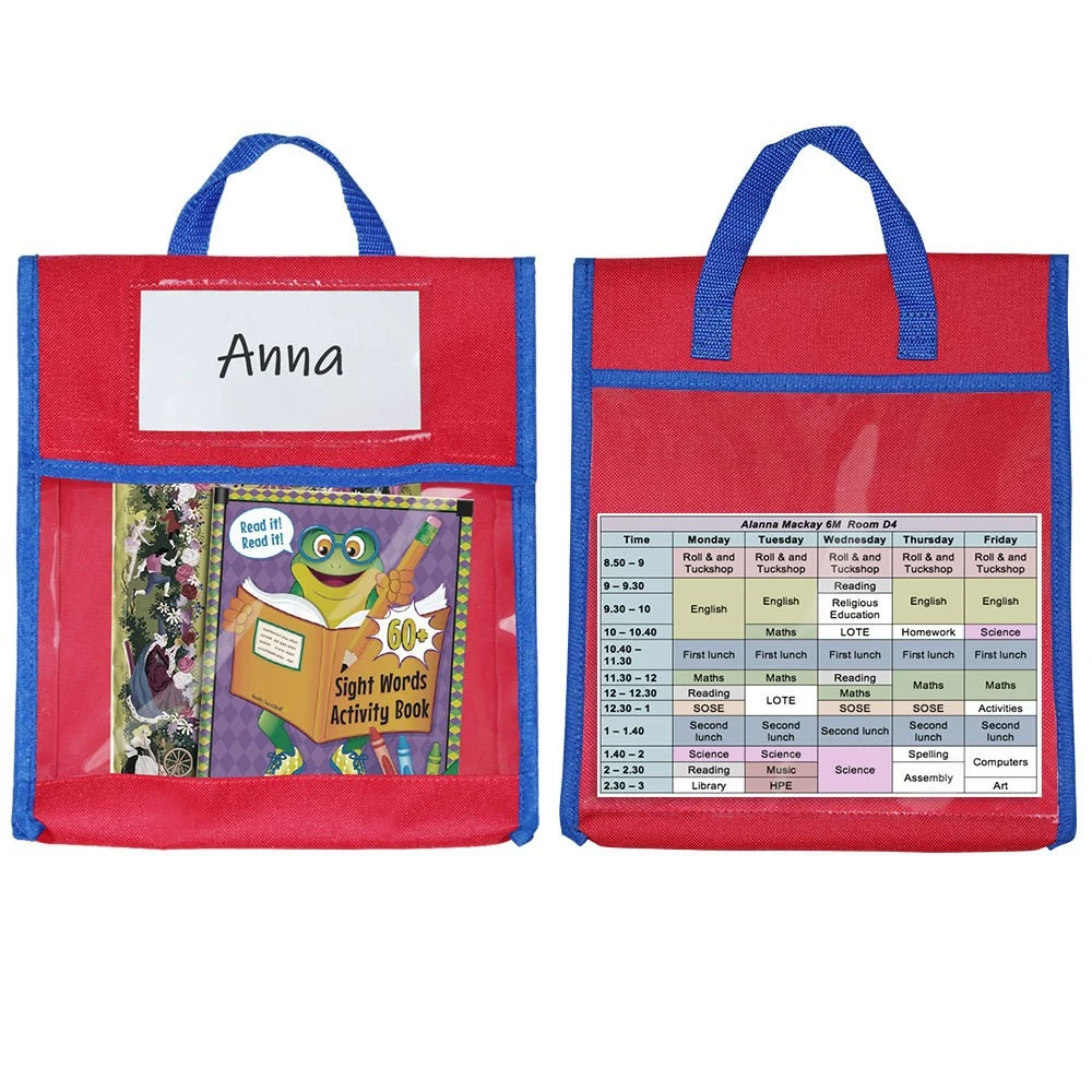 Student's Transparent tote storage bag 1