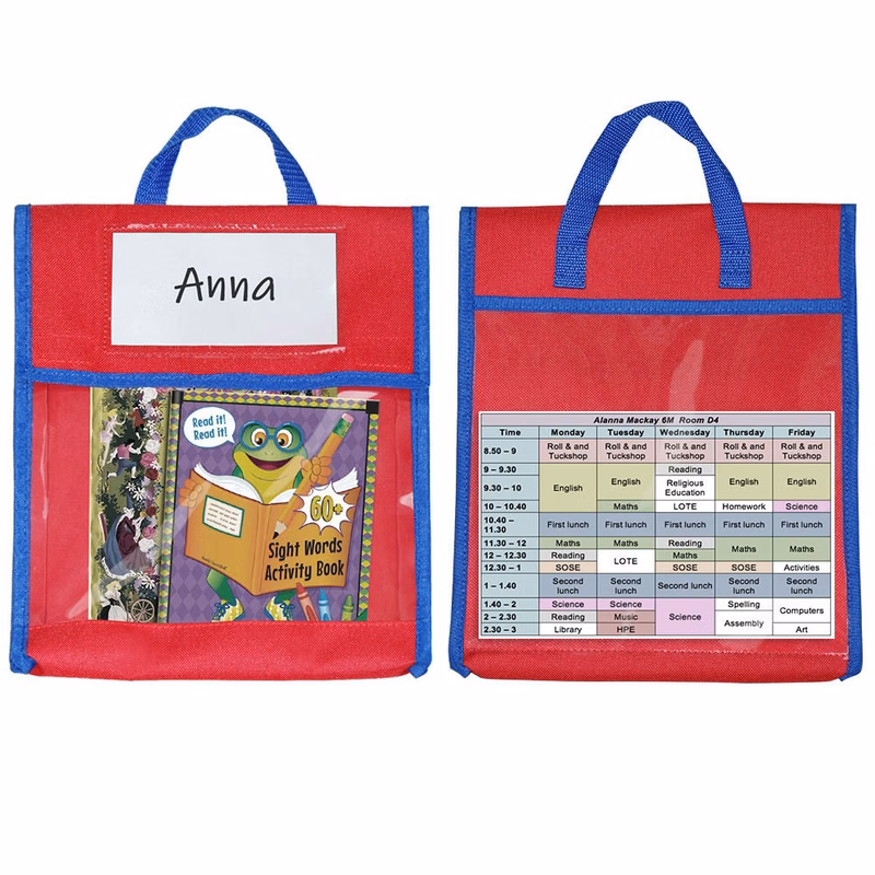 Student's Transparent tote storage bag