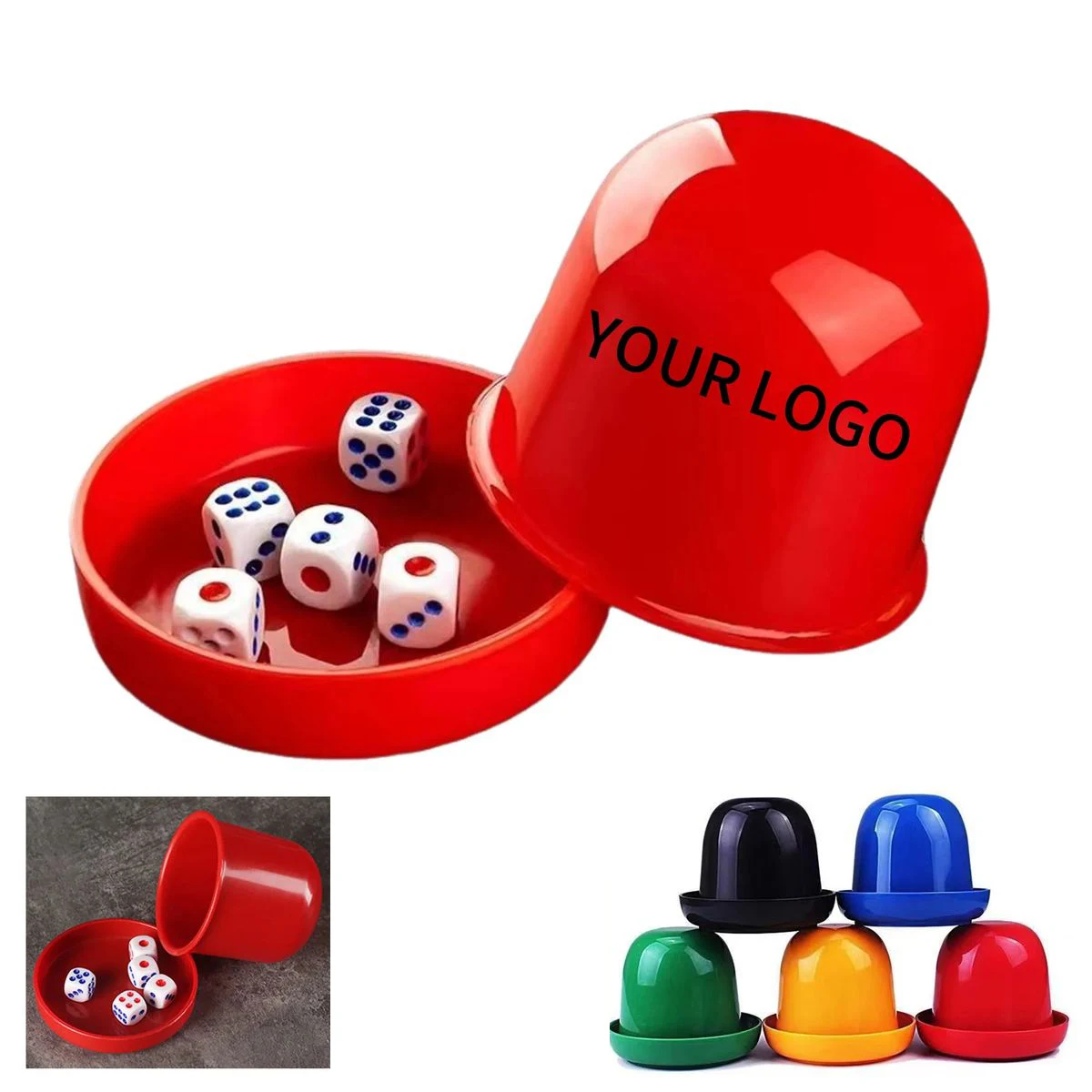 Sturdy Dice Cup with Lid for Casino Games 1