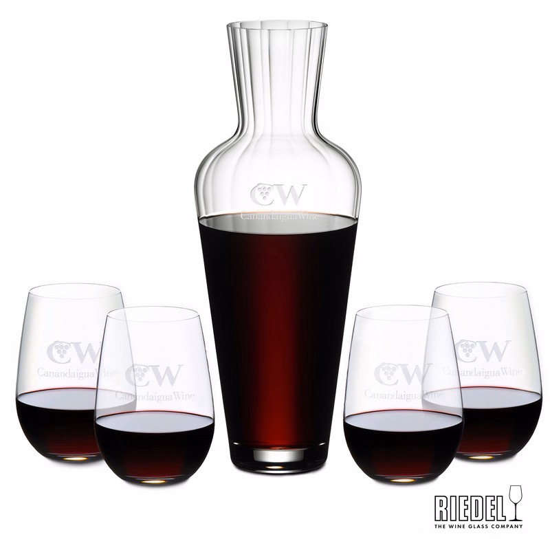 RIEDEL Mosel Decanter & Stemless Wine Set