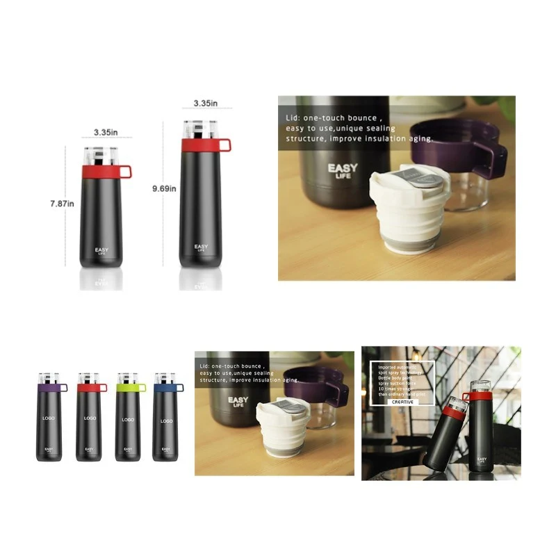 Fashion Simple 12 oz Thermos Cup 1