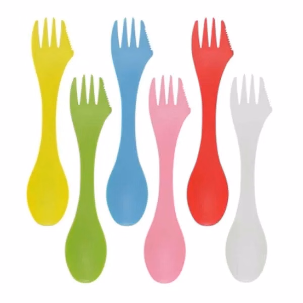 3-in-1 Spoon Fork Knife Cutlery Kits Flatware Set