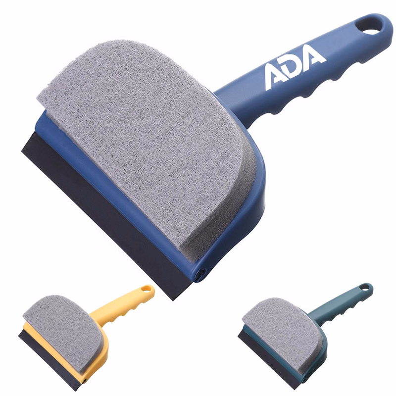 2 in 1 Bathroom Cleaning Brush w/ Squeegee