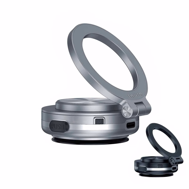 Vacuum adsorption car mobile phone holder
