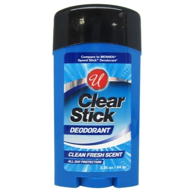 Men's Deodorant Sticks - Clear 2.25 oz 1