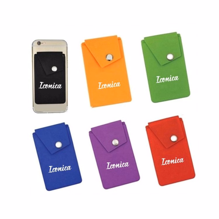 Silicone Phone Kickstand Wallet