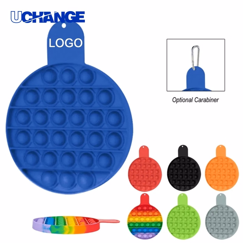 Push Pop Circle Stress Reliever Game Handheld Fidget