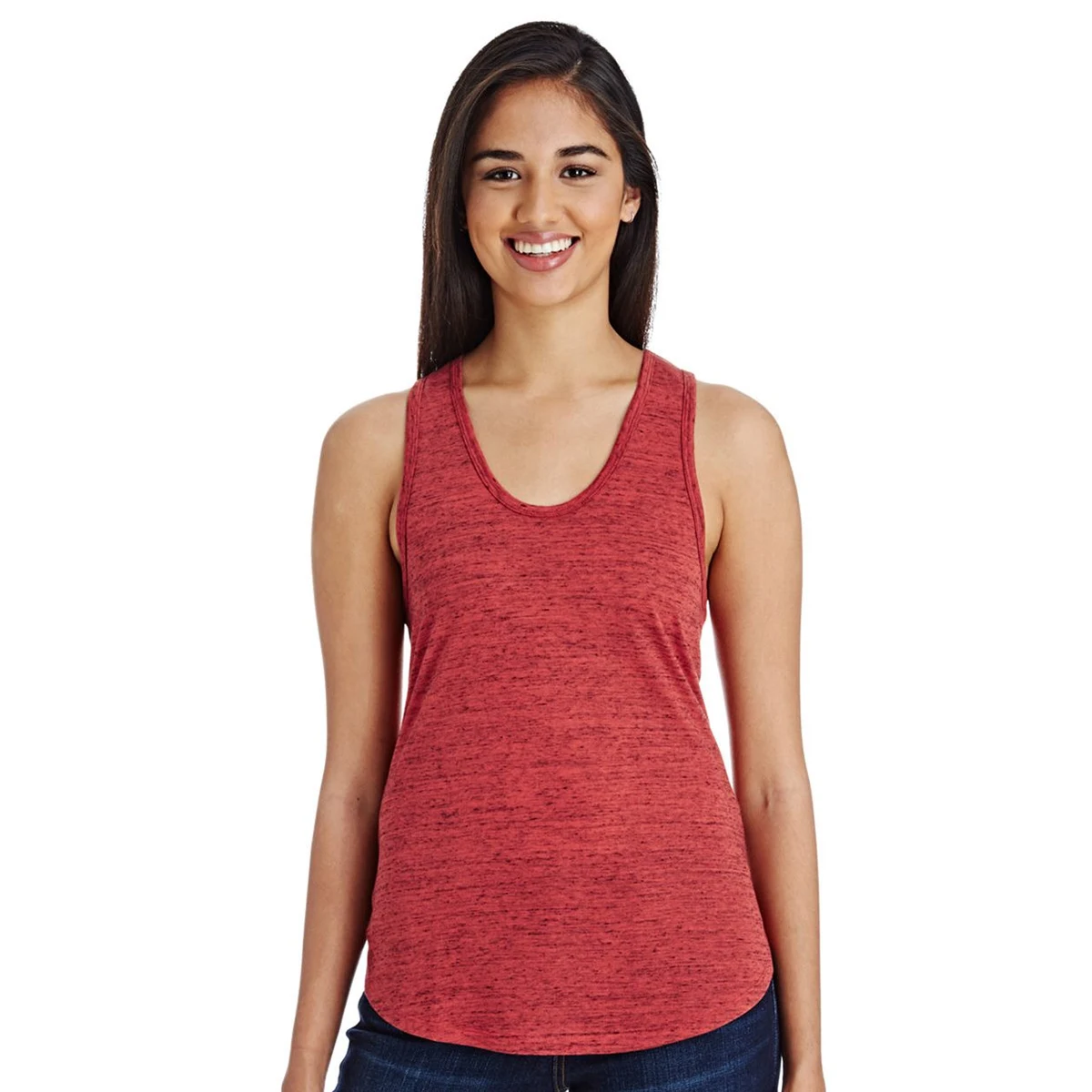 Women's Blizzard Jersey Racer Tank Top - 204LT 1