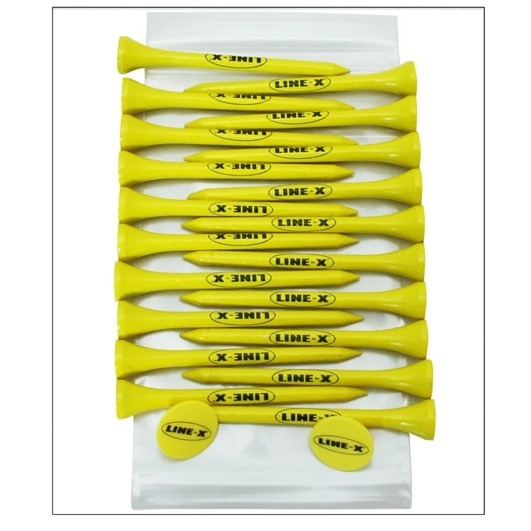 Golf Combo Pack of 20 Tees & 2 Ball Markers 1